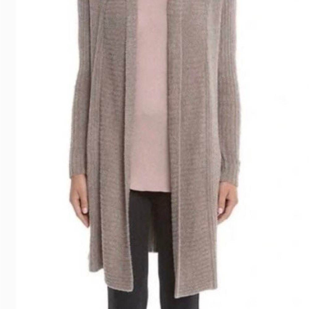 Barefoot Dreams Women's Cardigan - Taupe